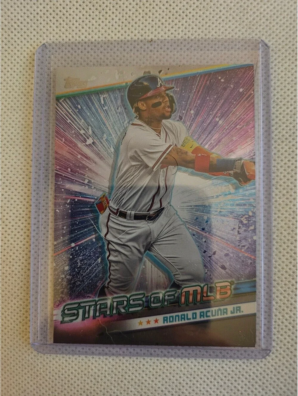 2024 Topps - Ronald Acuna Jr. - Stars Of MLB insert #SMLB-3 - Atlanta Braves